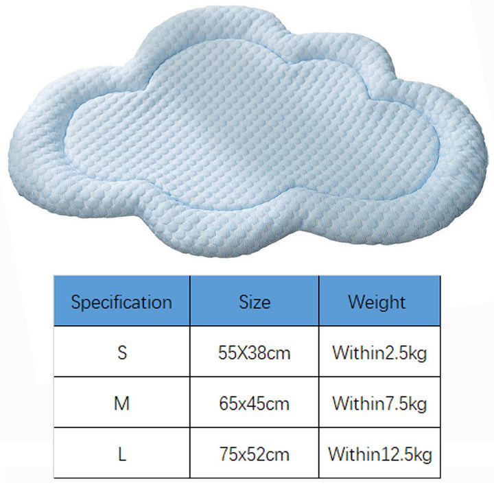 Cloud-Shaped Cooling Pet Mat for Small to Medium Dogs | Kalsten
