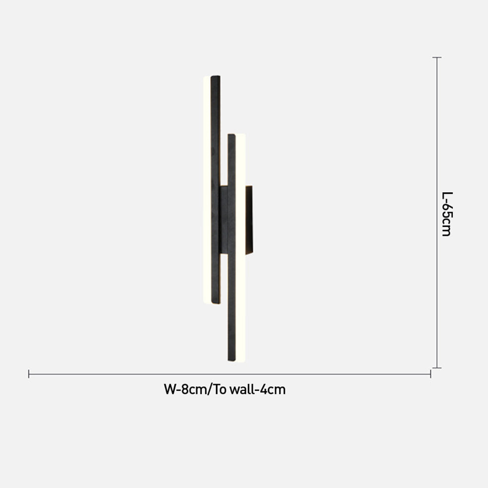 Acrylic Metal LED Wall Lamp Kalsten