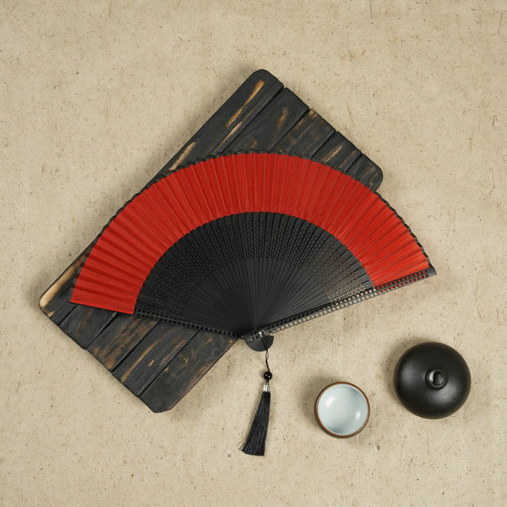 Kalsten | Hand fan made of bamboo silk
