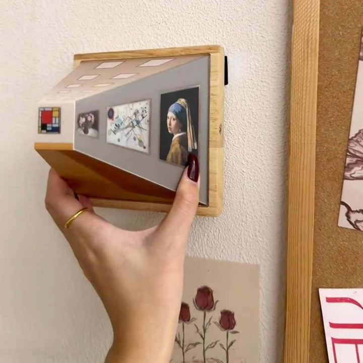 3D Illusion Night Light Gallery Bedside Picture Style Creative Modern Simulate Sunshine Drawing Night Light Gift | Kalsten
