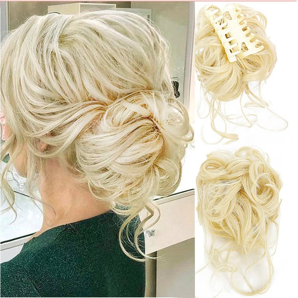 Curly Bun Hair Claw Clips Kalsten