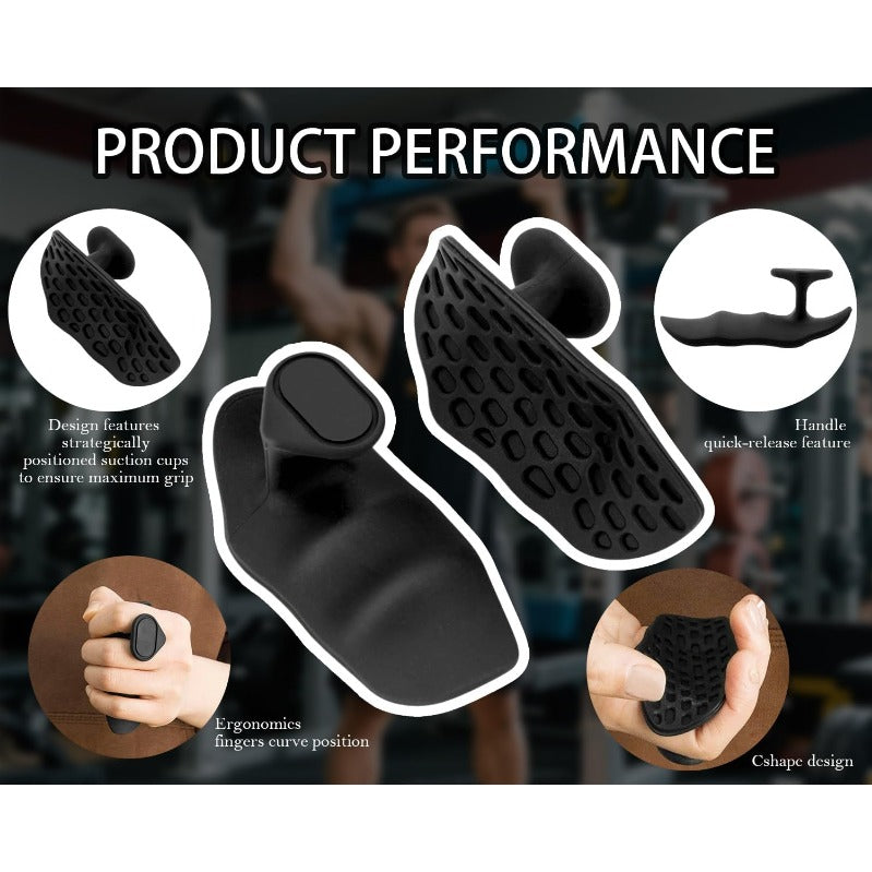 Kalsten | Ergonomic Anti-Slip Gym Grips