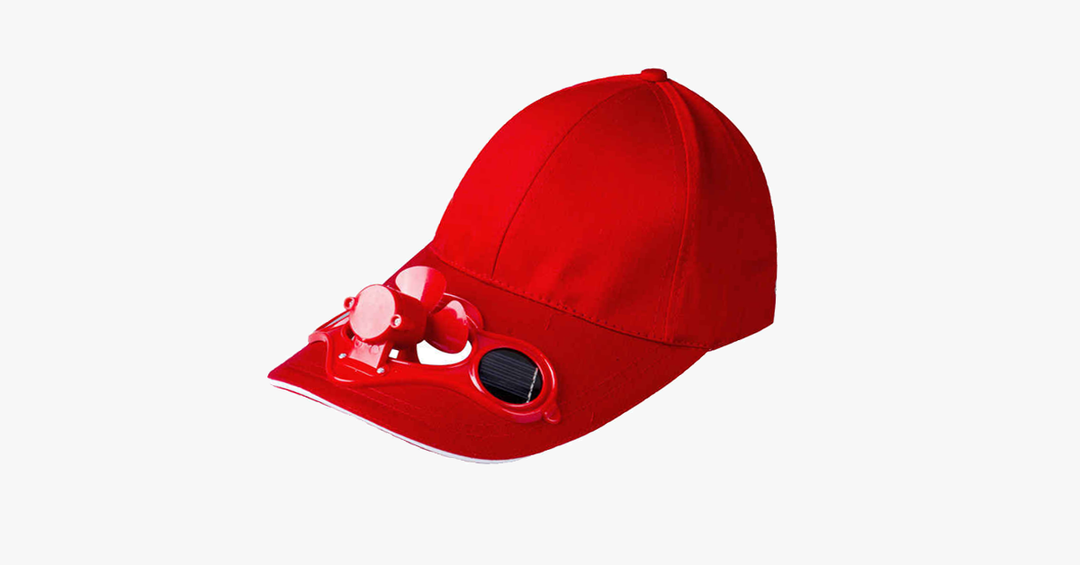 Solar Powered Cooling Fan Hat | Kalsten
