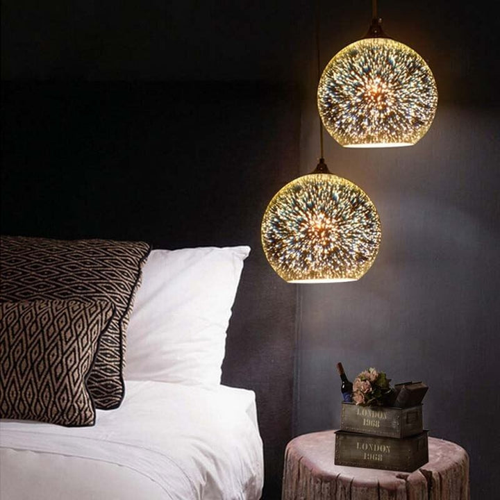 3D Ball Glass Chandelier Creative Colorful | Kalsten