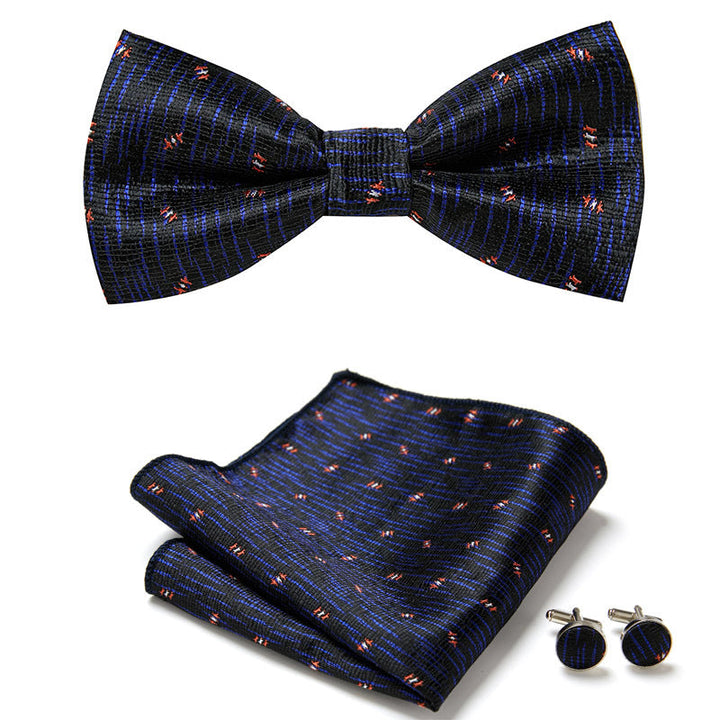 Three-piece set with stylish bow ties Kalsten