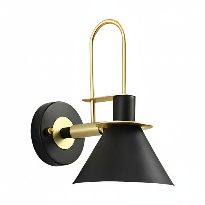 LED Wall Sconce Light – Modern Nordic Horn Iron Brass (37x20cm / 14.5x7.8in) | Kalsten