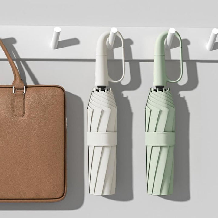 Kalsten | Windproof Folding Umbrella with Ring Buckle Handle