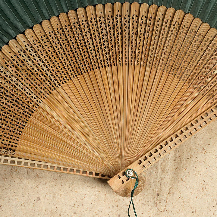 Kalsten | Hand fan made of bamboo silk