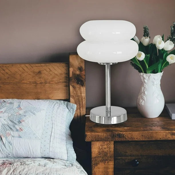 Retro Glass Shade Table Lamp Kalsten