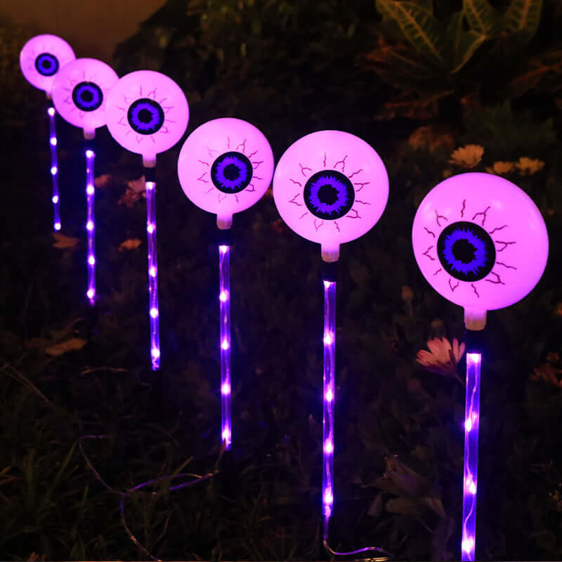 LED Solar Halloween Eyeball Ground Courtyard Decorative Lamp | Kalsten