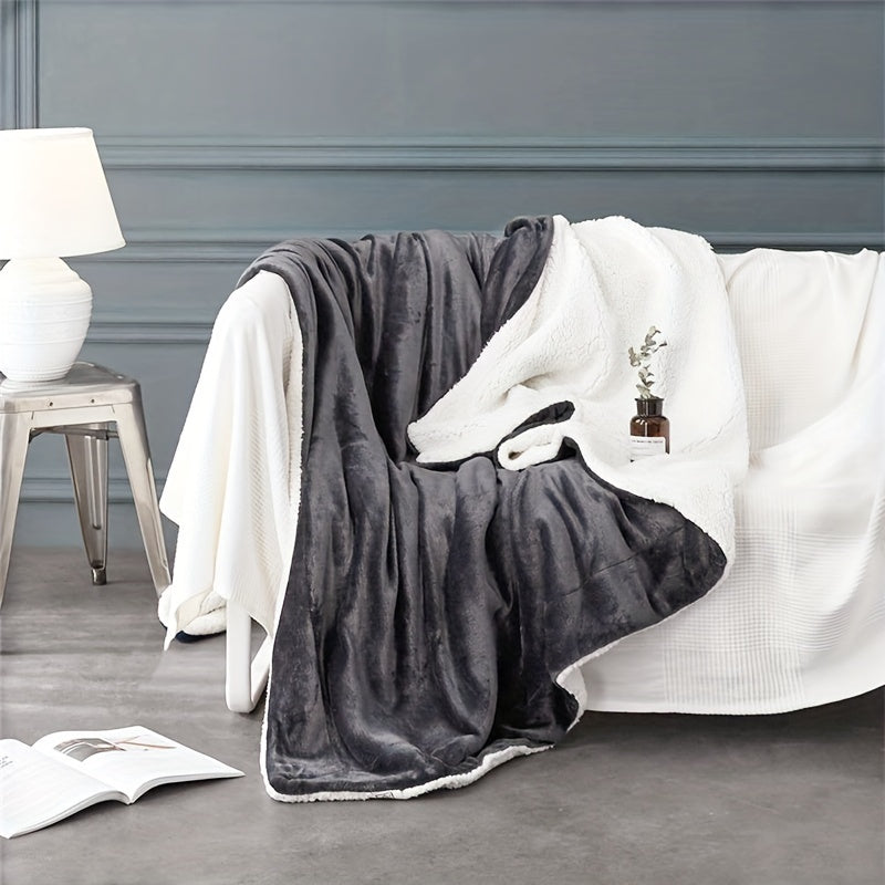 Chic Sherpa Fleece Blanket for Optimal Comfort Kalsten