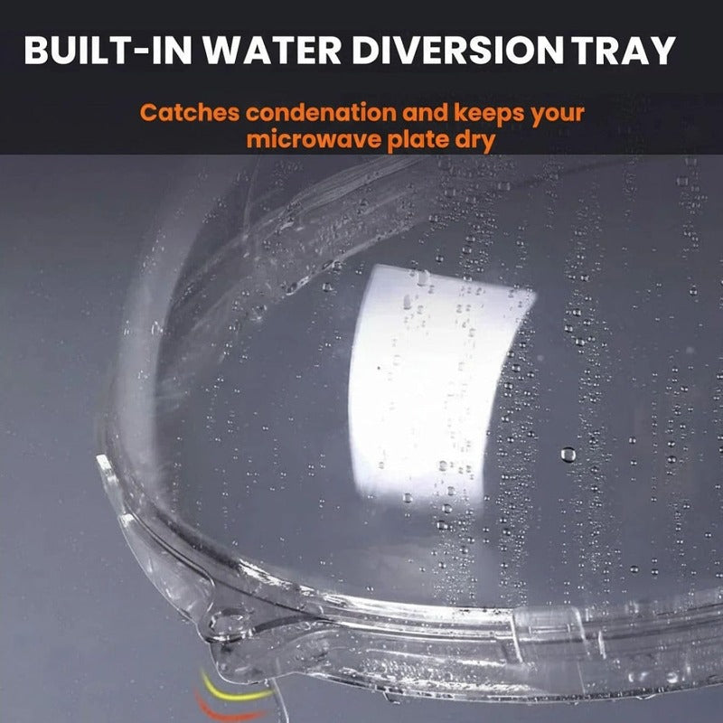 Mess-Free Microwave Splatter Cover Kalsten