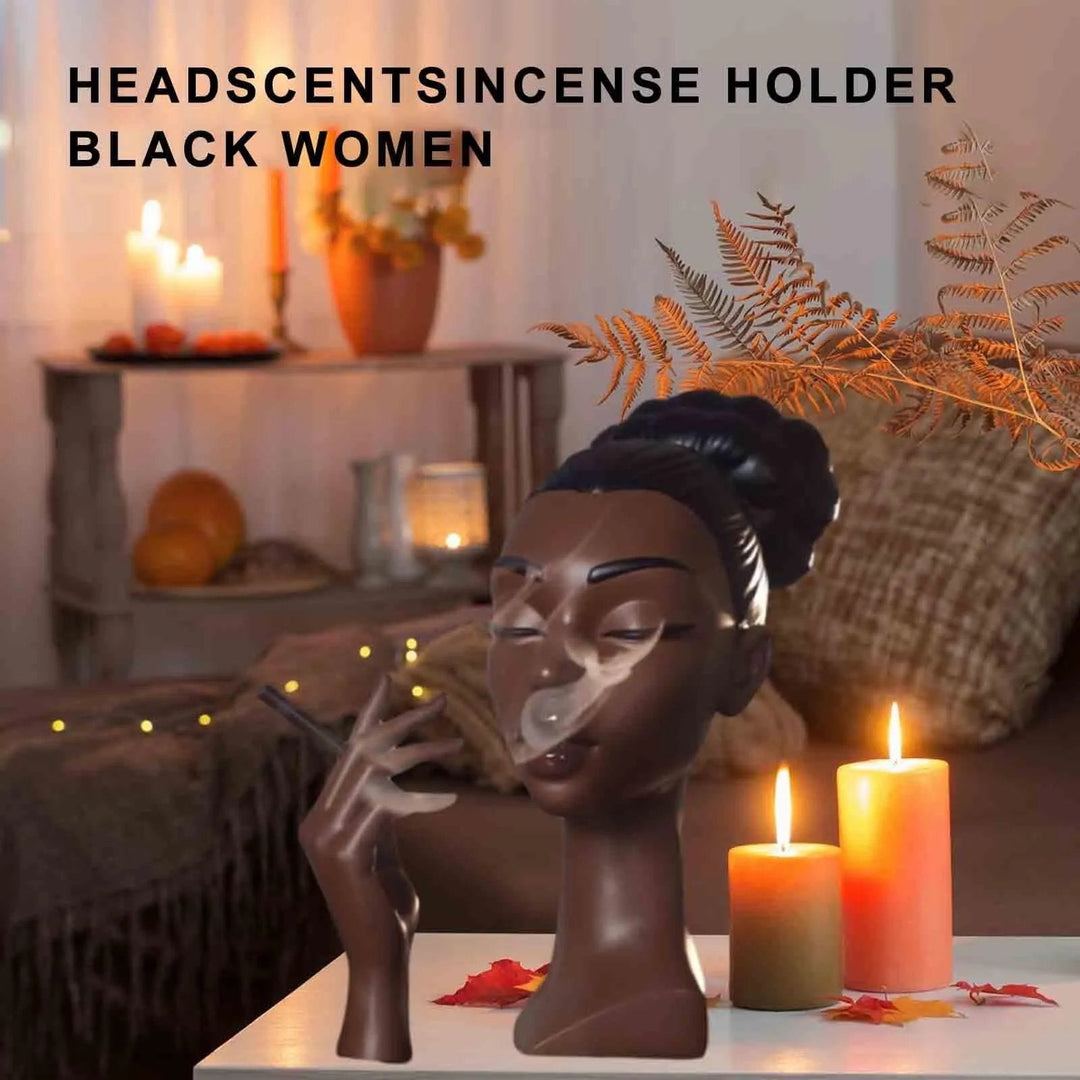 Kalsten | Head Incense Burner Black Woman