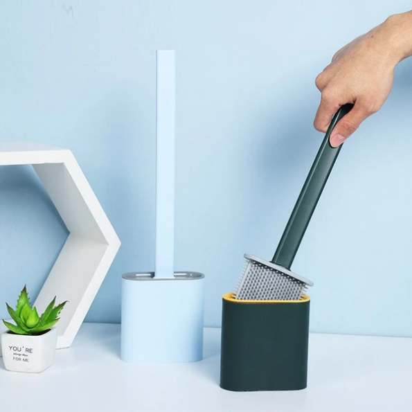 Kalsten | FlexiClean Toilet Brush – Hygienic Silicone Design for Easy Cleaning