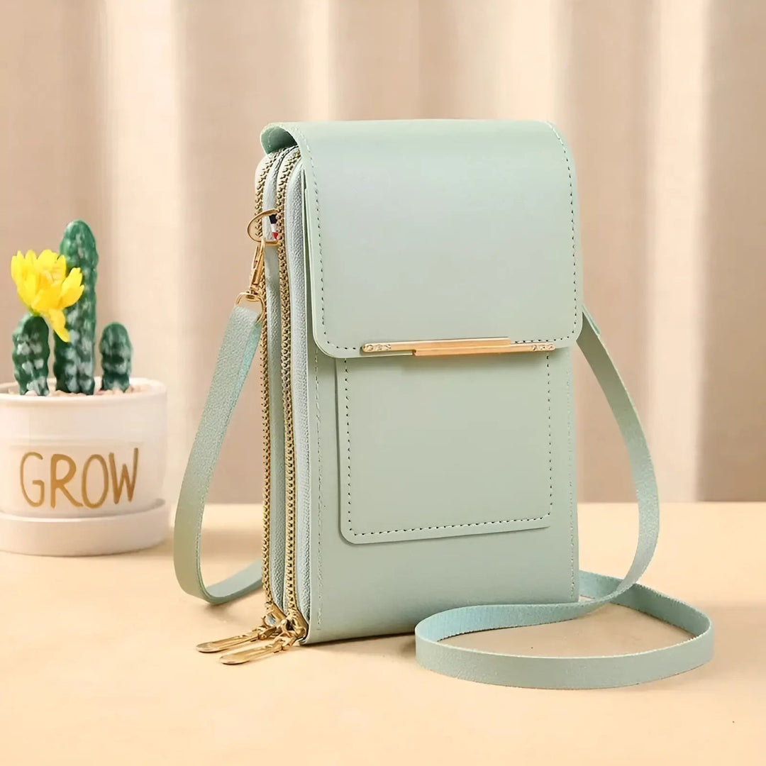 Trendy Leather Anti-Theft Women's Shoulder Bag - SecureStyle | Kalsten