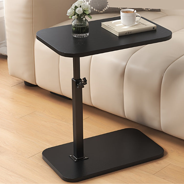 Adjustable Comfort Table – Wooden Side Table with Metal Frame | Kalsten