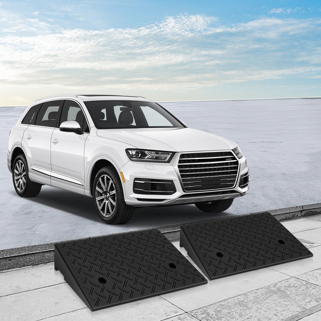 2 Piece Curb Ramp Rubber Access Ramp 3T | Kalsten