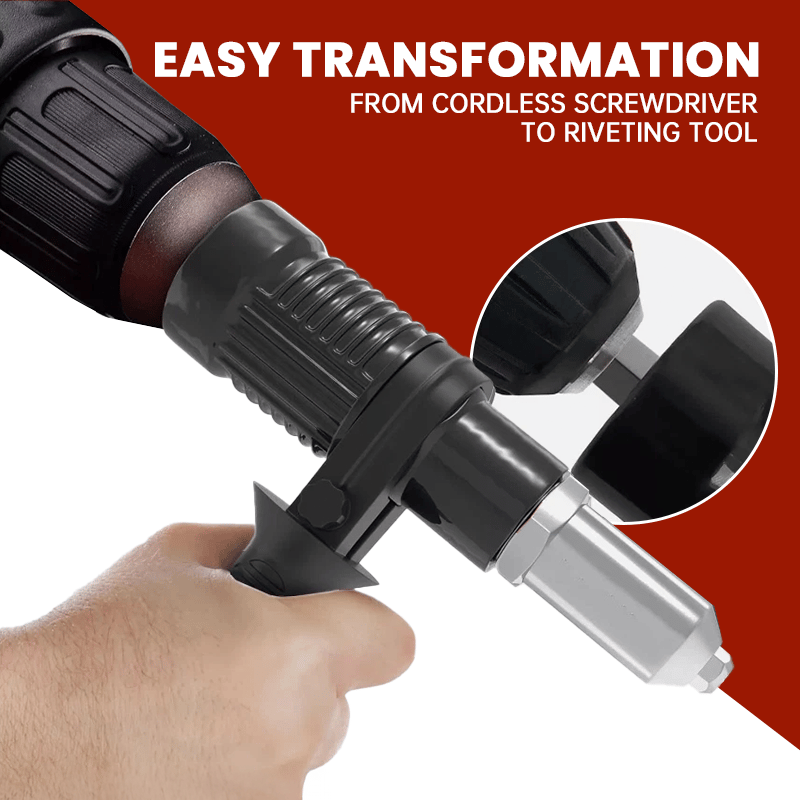 ProGrip — Turn your cordless screwdriver into a precise power machine for effortless riveting without exhaustion | Kalsten