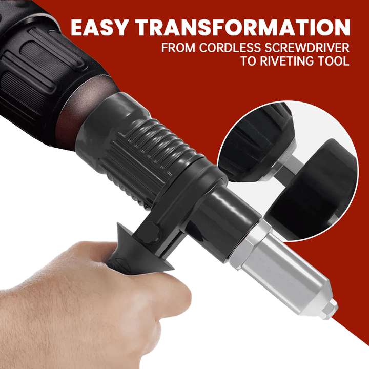 ProGrip — Turn your cordless screwdriver into a precise power machine for effortless riveting without exhaustion | Kalsten