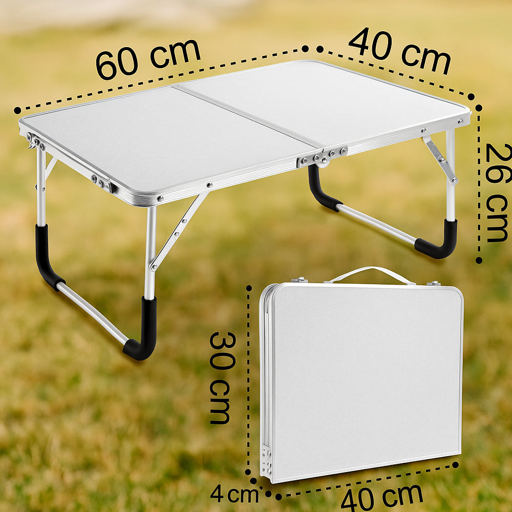 Foldable lightweight camping table made of aluminum | Kalsten
