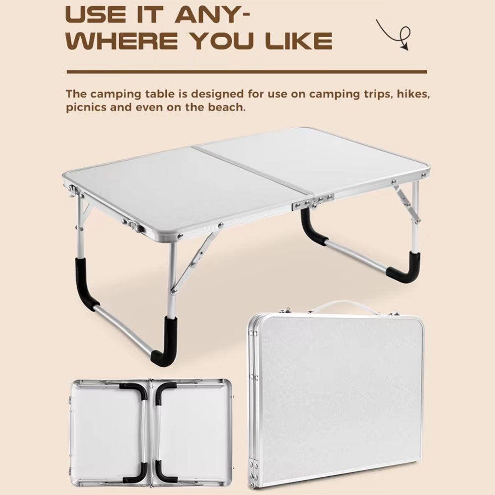 Foldable lightweight camping table made of aluminum | Kalsten
