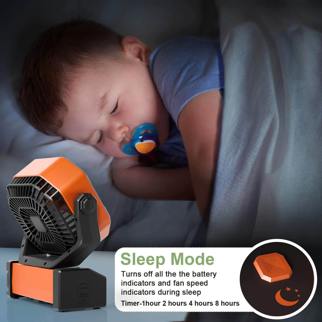 3 In 1 Cordless Camping Fan | Kalsten