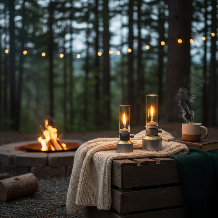 Mountain Peak Campsite Lamp | Kalsten