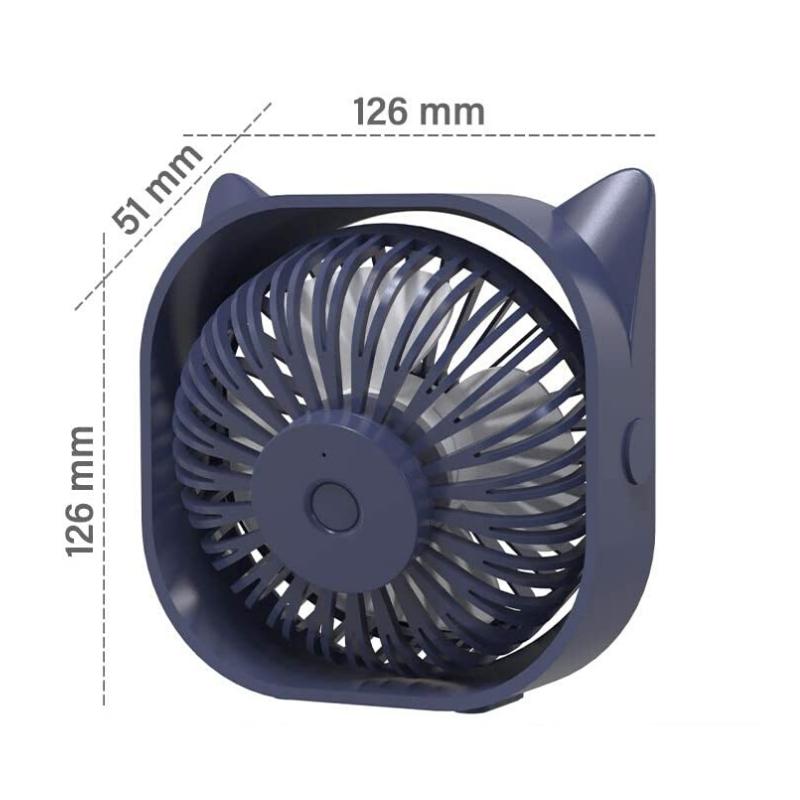 Portable Small Car Seat Cooling Fan 12V | Kalsten