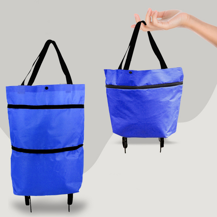 Kalsten | CarryFlex – 2-in-1 Convertible Shopping Bag with Wheels