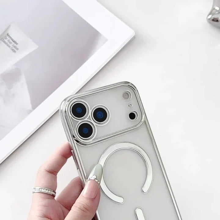Kalsten | CarryLink – Adjustable Phone Lanyard with Clear MagSafe Case