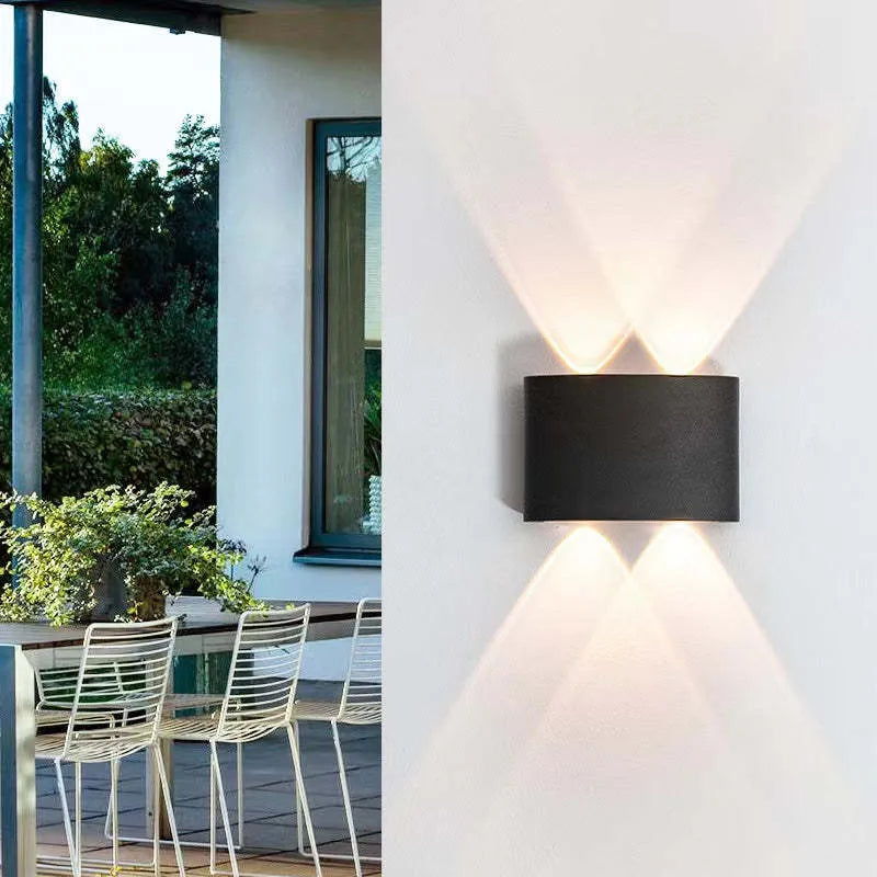 Modern White Waterproof LED Wall Lamp Kalsten