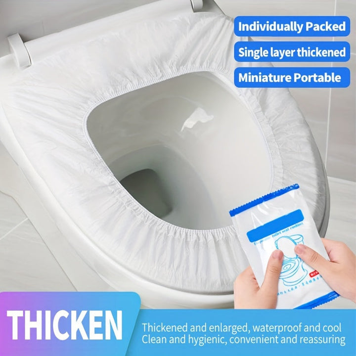Disposable toilet seat cover with elastic 50/100 pcs | Kalsten