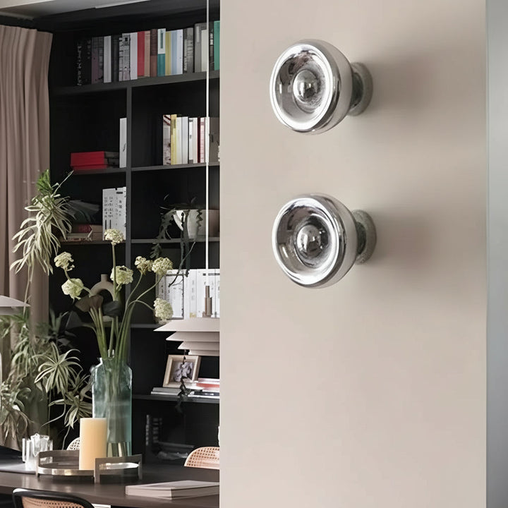 Modern Lava Glass LED Wall Sconce – Creative Melting Art Wall Light (Gold/Silver/Rose Gold) | Kalsten