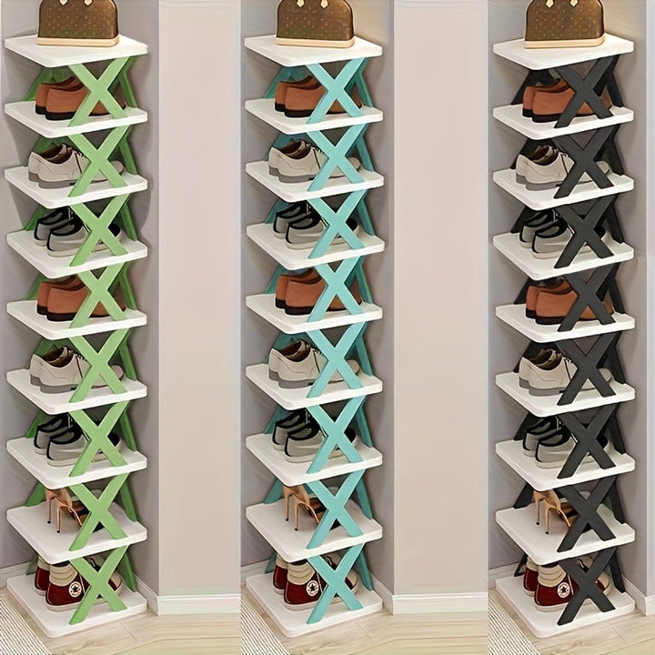 Narrow Shoe Rack Tower | Kalsten