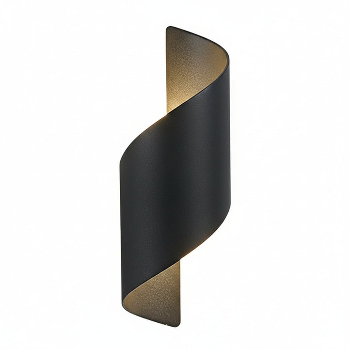 Spiral LED Wall Sconce – Waterproof Aluminum Two-Way Light 10W (Indoor/Outdoor) | Kalsten
