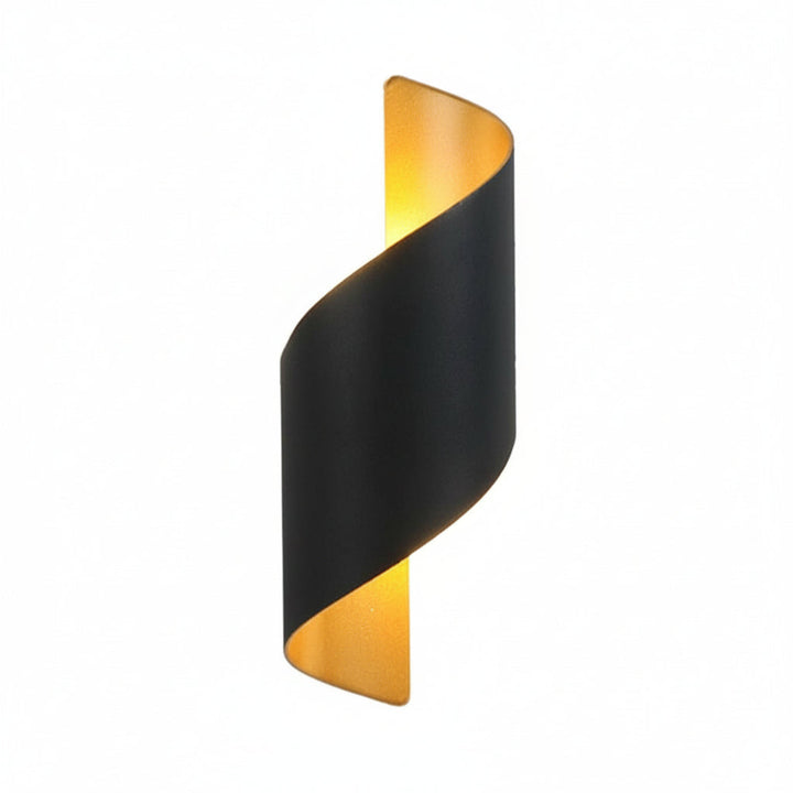 Spiral LED Wall Sconce – Waterproof Aluminum Two-Way Light 10W (Indoor/Outdoor) | Kalsten