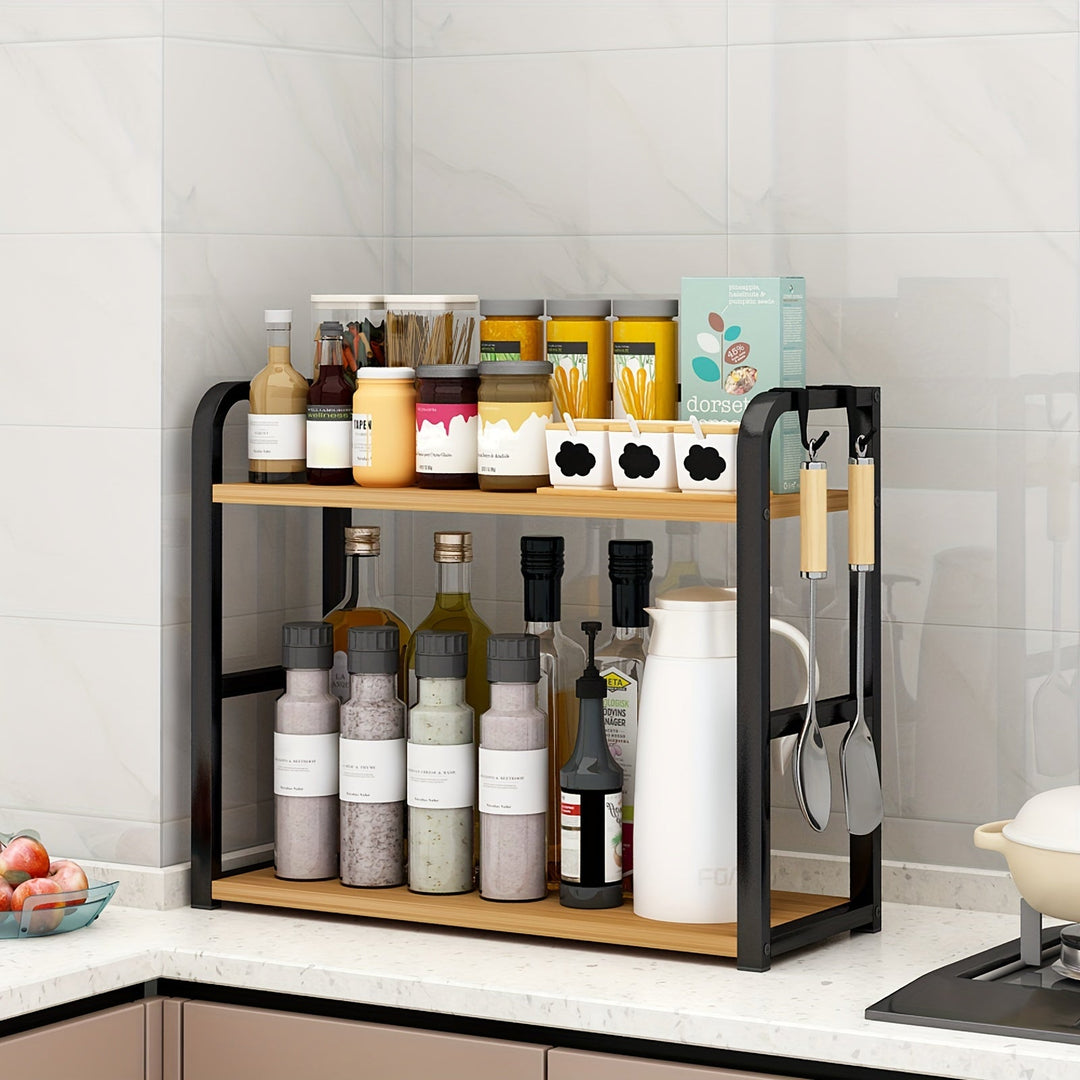 Spicify Storage Rack - Stylish Kitchen Storage Rack Made of Stainless Steel for Organization Kalsten