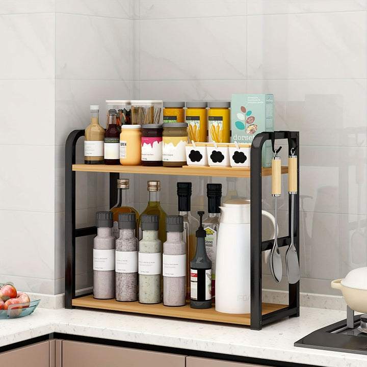 Kalsten | Spicify – Stainless Steel Kitchen Organizer Rack