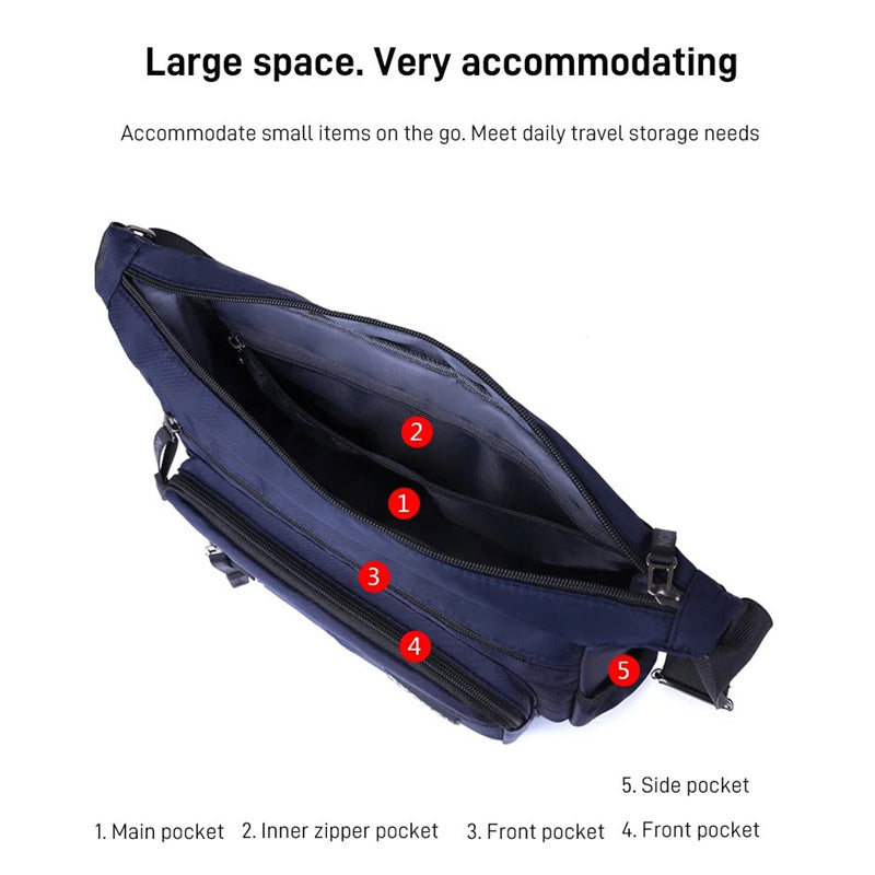 Kalsten | Multi Pocket Men's Leisure Bag