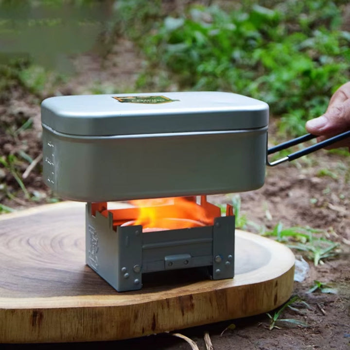 Ultra-Lightweight Folding Ironwood Pocket Size Burner | Kalsten