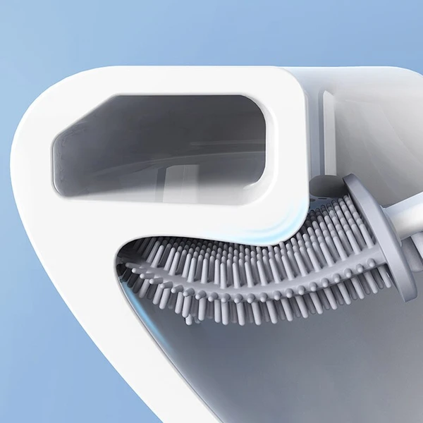 Kalsten | FlexiClean Toilet Brush – Hygienic Silicone Design for Easy Cleaning