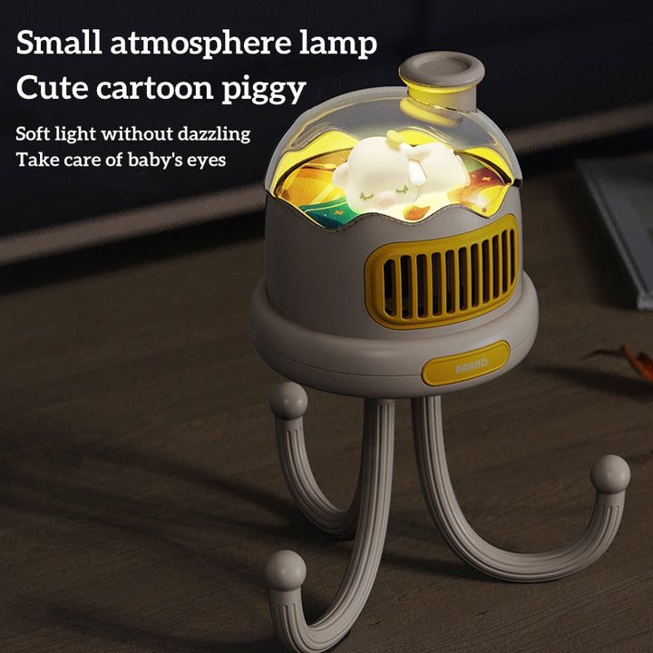 USB Rechargeable Portable Mosquito Repellent Stroller Fan | Kalsten