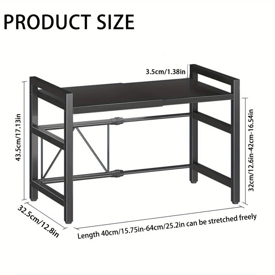 Expandable Microwave Shelf 2 Levels | Kalsten