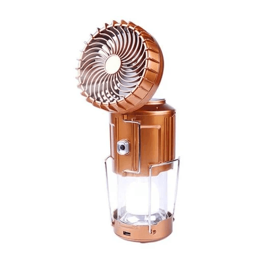 Portable Stretchable Solar Lithium Battery Electric Fan + Emergency Light | Kalsten