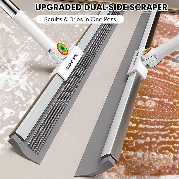 Floor wiper with rubber lip & TPE bristles | Kalsten