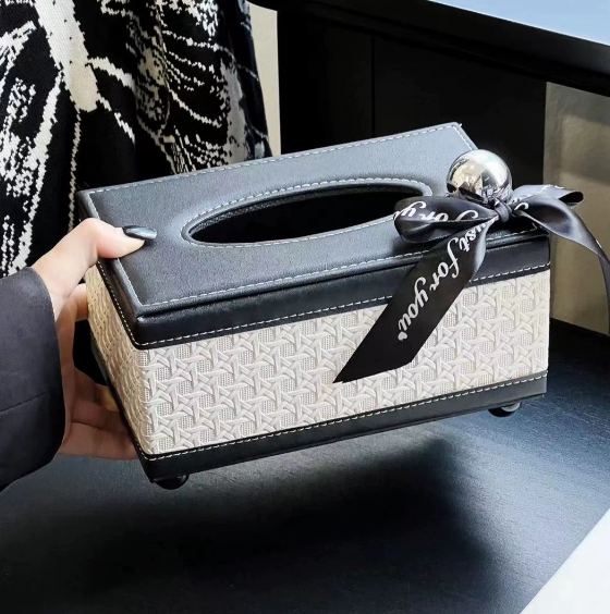 Kalsten | Modèra Premium Leatherite Tissue Case | Stylish and durable tissue organizer for modern spaces