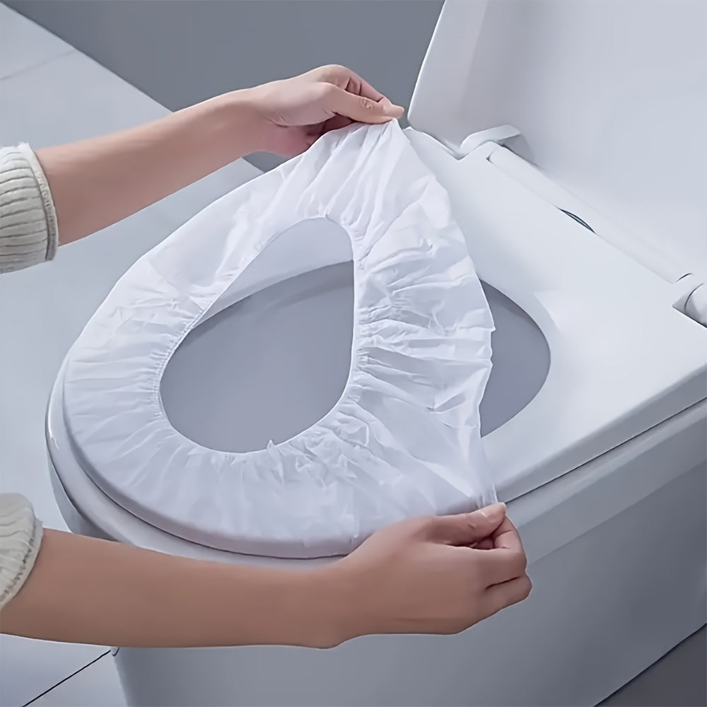 Disposable toilet seat cover with elastic 50/100 pcs | Kalsten