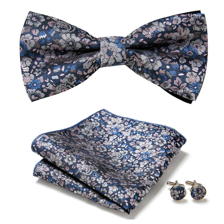 Three-piece set with stylish bow ties Kalsten
