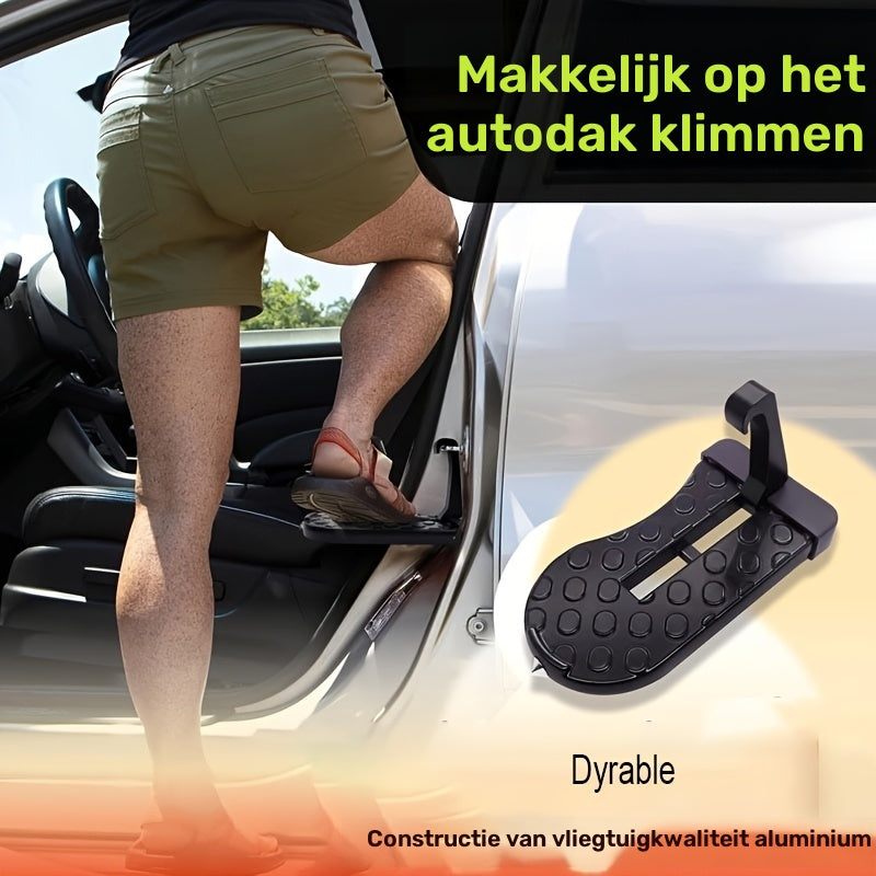 Car door step for roof access | Kalsten