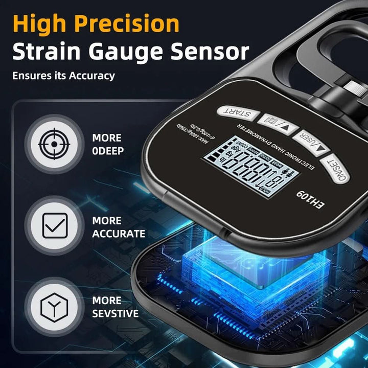 Kalsten | Precise hand-held measuring device for grip force measurement up to 120 kg